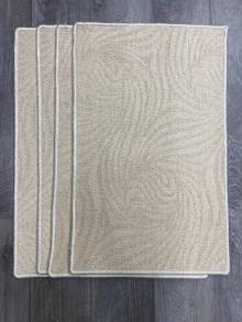 Комплект № 1433,кремовый,4 шт(0,5 х 0,78)