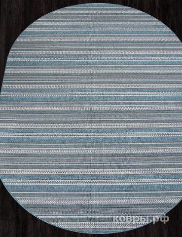ковер Ковер MERINOS KAIR S146 BLUE Овал — фото 2