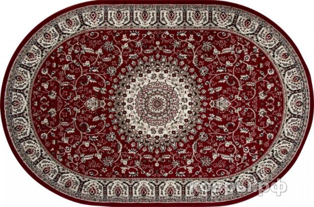 ковер Ковер MERINOS GAVANA d409 RED Овал