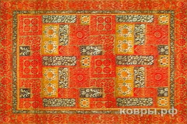 ковер ручной работы Афганский ковер ручной работы Чуби 2.47x2.95м