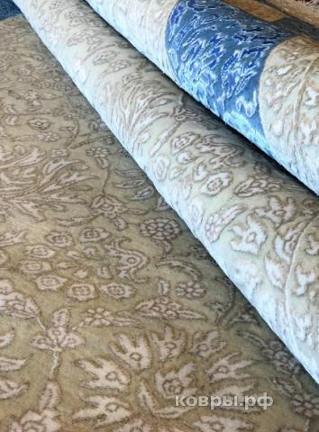 ковер ручной работы Индийский ковер ручной работы из шелка и шерсти Rajkumar (Ражкумар) 3x2.04 — фото 2