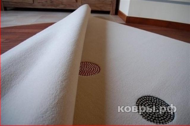 ковер Agnella Glamour Sparkle white — фото 4