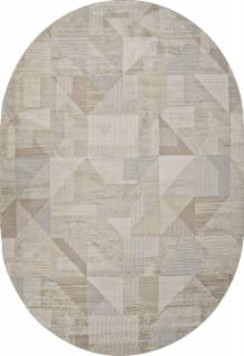 Ковер Ковер AFINA F416AD BEIGE / L.BROWN Овал Ковер Ковер AFINA F416AD BEIGE / L.BROWN Овал