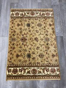 Коврик № 1259,бежевый,размер 1 на 1,5 метра