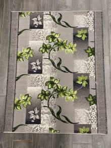 Коврик № 1401,серый,размер 1 на 1,2 метра