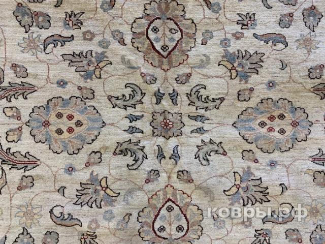 ковер ручной работы Афганский ковер ручной работы из шелка и шерсти Сhoubi (Чуби) 3.4x3.41 — фото 2