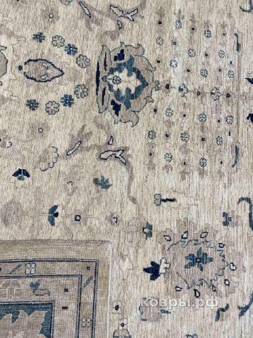 ковер ручной работы Шерстяной Афганский ковер ручной работы Сhoubi Ziegler (Чуби зиглер)  5.44x4.17 — фото 3