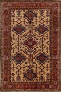 Пакистанский ковер ручной работы Казах 1.75x2.62м