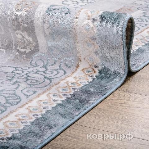ковер Karmen hali Ascona 4112A ACIK MAVI FLOS / ACIK MAVI FLOS — фото 2