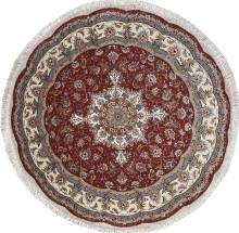 Иранский ковер ручной работы из шелка и шерсти Tabriz (Табриз) 1.53x1.53