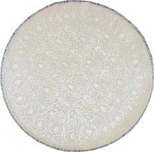 Ковер ручной работы из шелка и шерсти Rajkumar (Ражкумар) 2.52x2.52 в форме круга Ковер ручной работы из шелка и шерсти Rajkumar (Ражкумар) 2.52x2.52 в форме круга