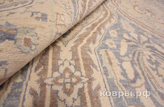 ковер ручной работы Шелковый Афганский ковер ручной работы Сhoubi Ziegler (Чуби зиглер)4.13x3 — фото 5