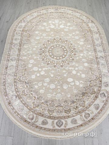 ковер Ковер ARDA ZARINA A050B L.BEIGE / CREAM Овал — фото 2
