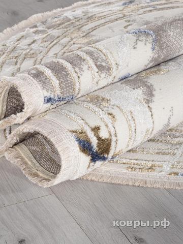 ковер Ковер KARDELEN MOSSO 27243 GRY / BLUE Овал — фото 4