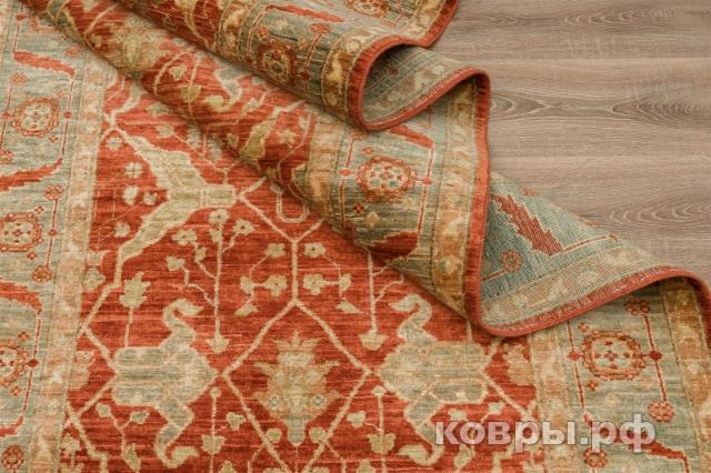 ковер ручной работы Афганский ковер ручной работы Чуби 1.05x3.85м — фото 12