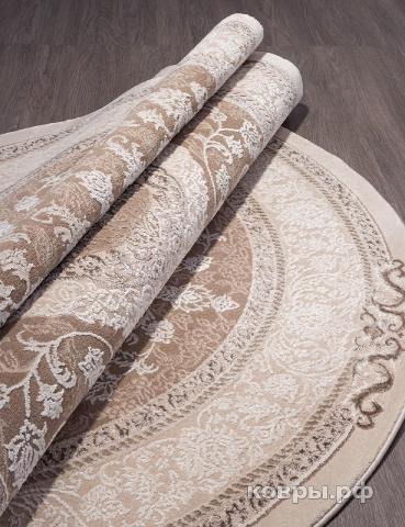 ковер KARMEN HALI ARMINA 03874B BROWN / BROWN Овал — фото 3