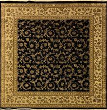 Индийский ковер ручной работы из шелка и шерсти Agra (Агра) 3.4x3.65