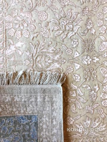 ковер ручной работы Индийский ковер ручной работы из шелка и шерсти Rajkumar (Ражкумар) 3x2.04 — фото 3