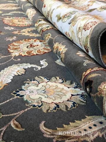 ковер ручной работы Индийский ковер ручной работы из шелка и шерсти Aurora (Аврора) 4.32x3.1 — фото 4