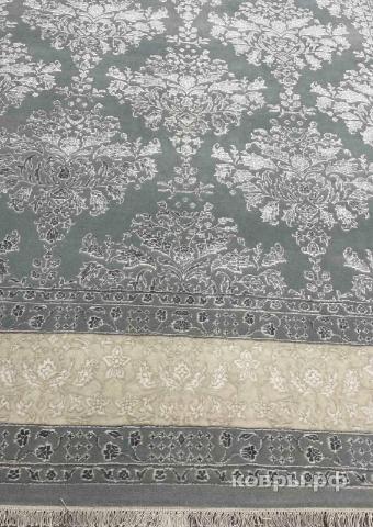 ковер ручной работы Индийский ковер ручной работы из шелка и шерсти 3.1x2.01 — фото 3