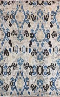 Шелковый Афганский ковер ручной работы Ikat (Икат) 2.93x1.78