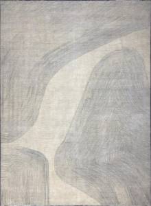 Шелковый Афганский ковер ручной работы Modern (Модерн) 4.25x3.07