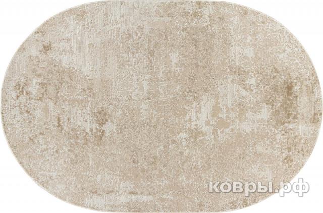 ковер Ковер ROZA SIESTA M028A LIGHT BEIGE / BEIGE Овал