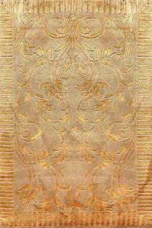 Дизайнерский ковер ручной работы из шерсти дикого яка 067 0.7x1.22