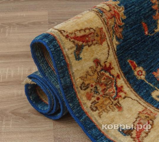 ковер ручной работы Пакистанский ковер ручной работы Чуби зиглер 0.8x1.21м — фото 14