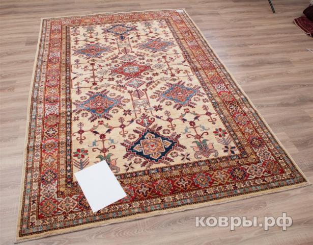 ковер ручной работы Пакистанский ковер ручной работы Казах 1.75x2.62м — фото 2