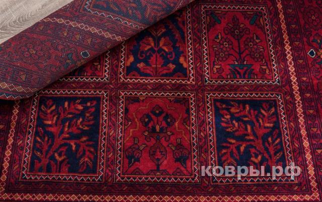 ковер ручной работы Афганский ковер ручной работы Белджик 1.0x1.12м — фото 13
