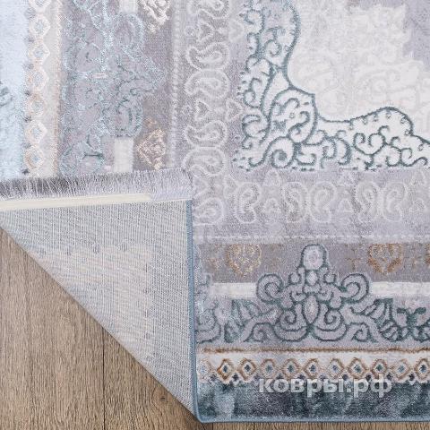 ковер Karmen hali Ascona 4112A ACIK MAVI FLOS / ACIK MAVI FLOS — фото 3