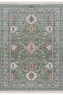 Коротковорсовый зелёный ковёр Royal Palace 14084 4545 Коротковорсовый зелёный ковёр Royal Palace 14084 4545
