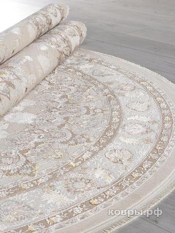 ковер Ковер ARDA ZARINA A050B L.BEIGE / CREAM Овал — фото 3