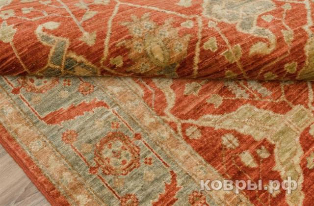 ковер ручной работы Афганский ковер ручной работы Чуби 1.05x3.85м — фото 13