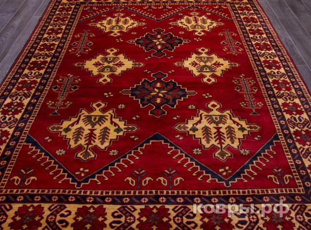 ковер ручной работы Пакистанский ковер ручной работы Меринос 2.12x3.03м — фото 2