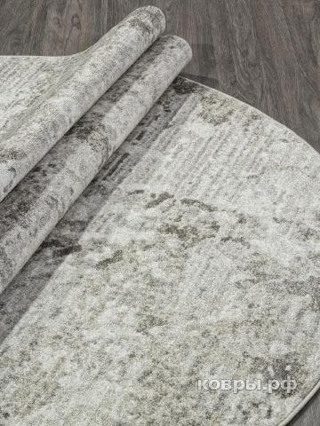 ковер MERINOS TORNADO F152 BEIGE-BROWN Овал — фото 3