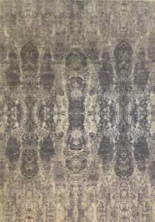 Индийский ковер ручной работы из шелка и шерсти 4.32x3.02