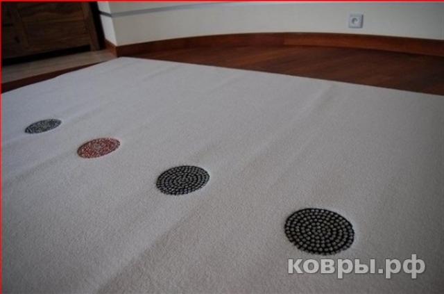 ковер Agnella Glamour Sparkle white — фото 6