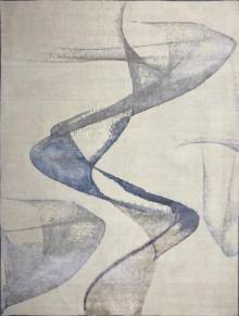 Индийский ковер ручной работы из шелка и шерсти 3.65x2.81