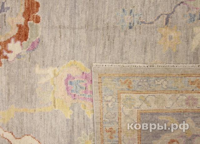 ковер ручной работы Шелковый Афганский ковер ручной работы 5.43x3.67 — фото 7