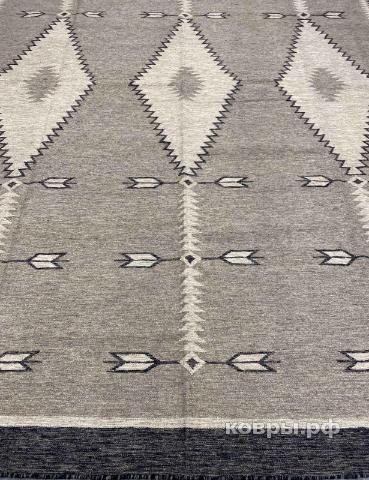 ковер ручной работы Шелковый Афганский ковер ручной работы Kilim (Килим) 3.63x2.8 — фото 2