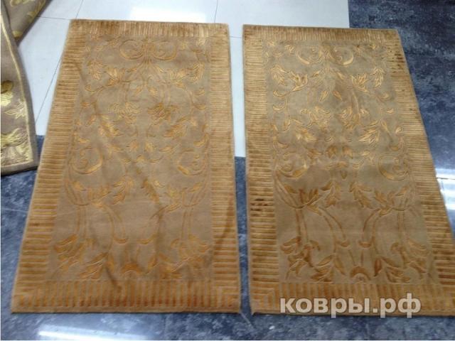 ковер ручной работы Дизайнерский ковер ручной работы из шерсти дикого яка 067 0.7x1.22 — фото 2