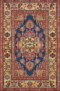 Афганский ковер ручной работы Казах 202 0.8x1.2м