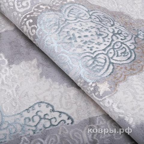 ковер Karmen hali Ascona 4112A ACIK MAVI FLOS / ACIK MAVI FLOS — фото 4