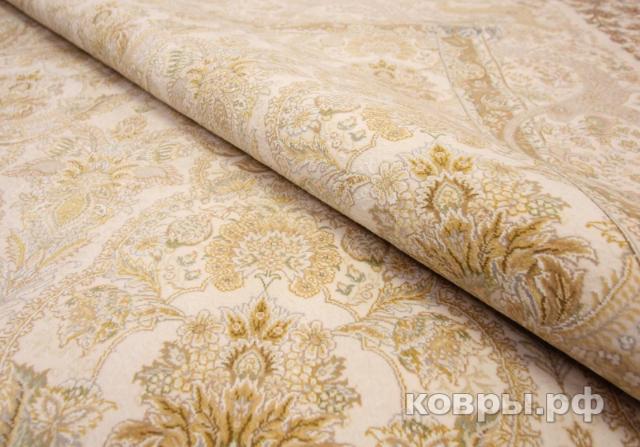 ковер ручной работы Китайский ковер ручной работы из шелка и шерсти 1.52x2.08 — фото 3