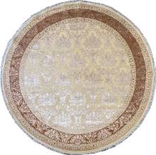 Индийский ковер ручной работы из шелка и шерсти Radjput (Раджпут) 3.01x3.01