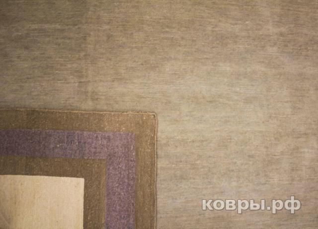 ковер ручной работы Индийский ковер ручной работы из шелка и шерсти 4.03x4.03 — фото 4