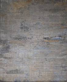 Индийский ковер ручной работы из шелка и шерсти 3.01x2.49