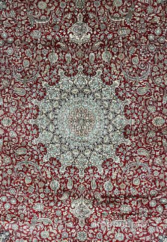 ковер ручной работы Шелковый Индийский ковер ручной работы Kashmir (Кашмир) 3.69x2.74 — фото 4